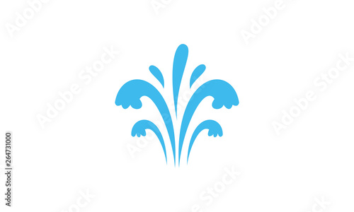 Water fountain icon