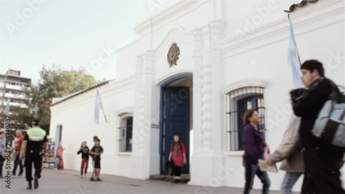 Independence House in Tucuman (Spanish: Casa de Tucuman), Argentina, the Place where the Argentine Declaration of Independence was Signed on July 9, 1816. photo