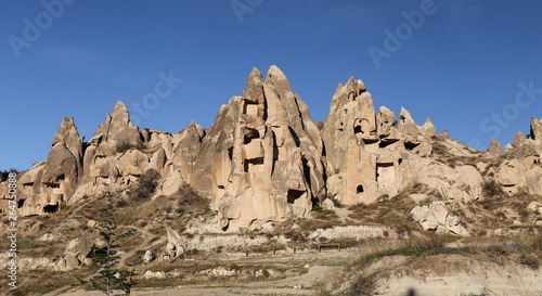 Rock Formations in Cappadocia  Nevsehir  Turkey
