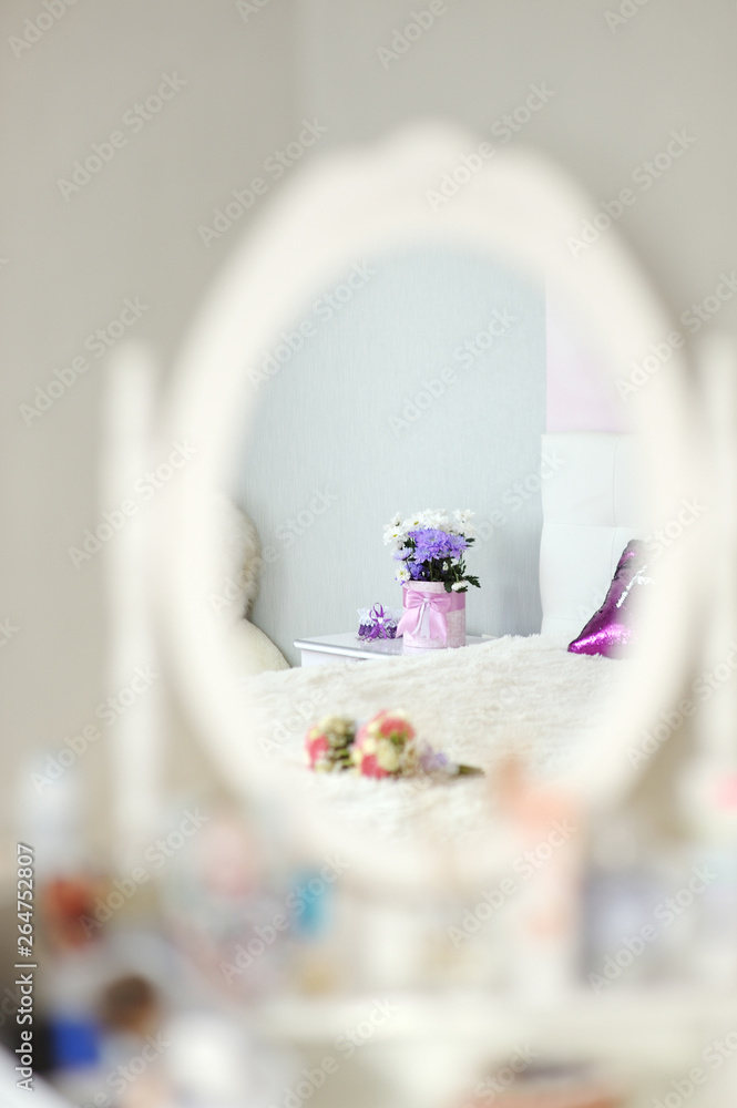 beautiful flowers in vase on white background beautiful flowers in vase on white background