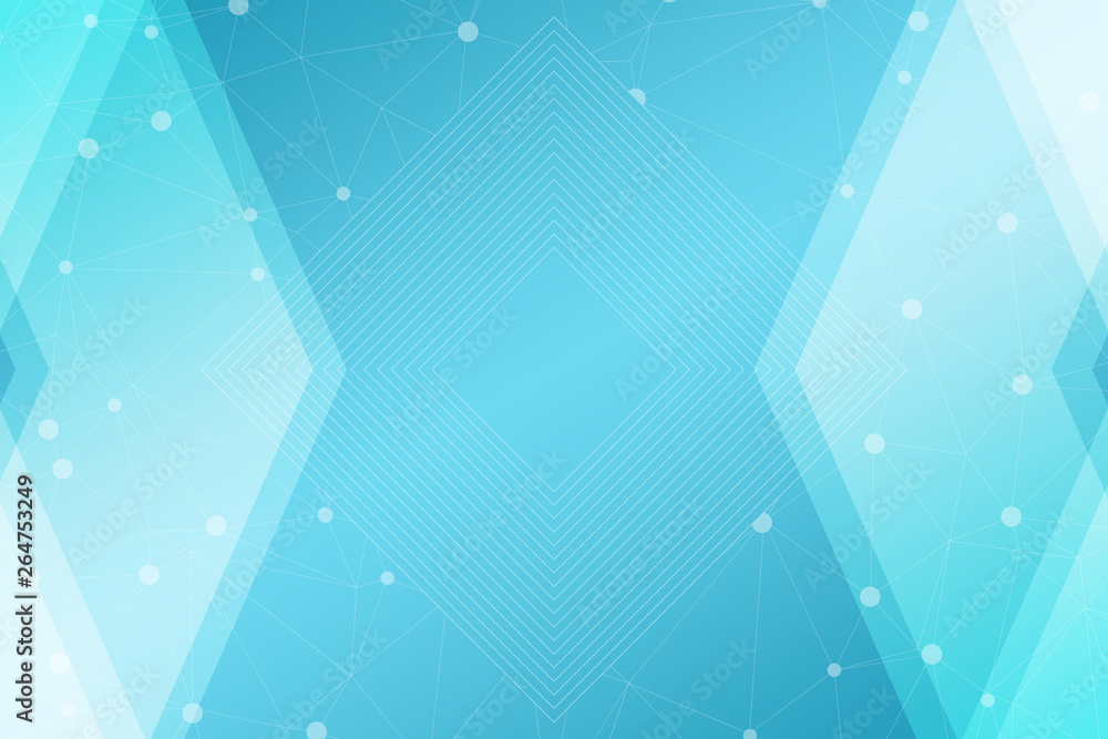 Fototapeta premium abstract, blue, wave, illustration, design, lines, waves, curve, wallpaper, digital, light, line, pattern, color, graphic, texture, technology, gradient, art, backdrop, motion, business, white, back