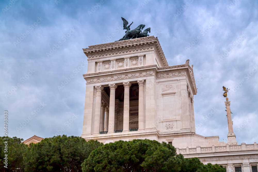 Obraz premium Il Vittoraino, monument to Victor Emmanuel, Rome