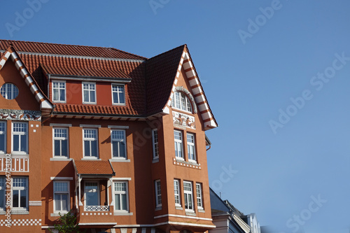Cuxhaven Hausfassade Innenstadt