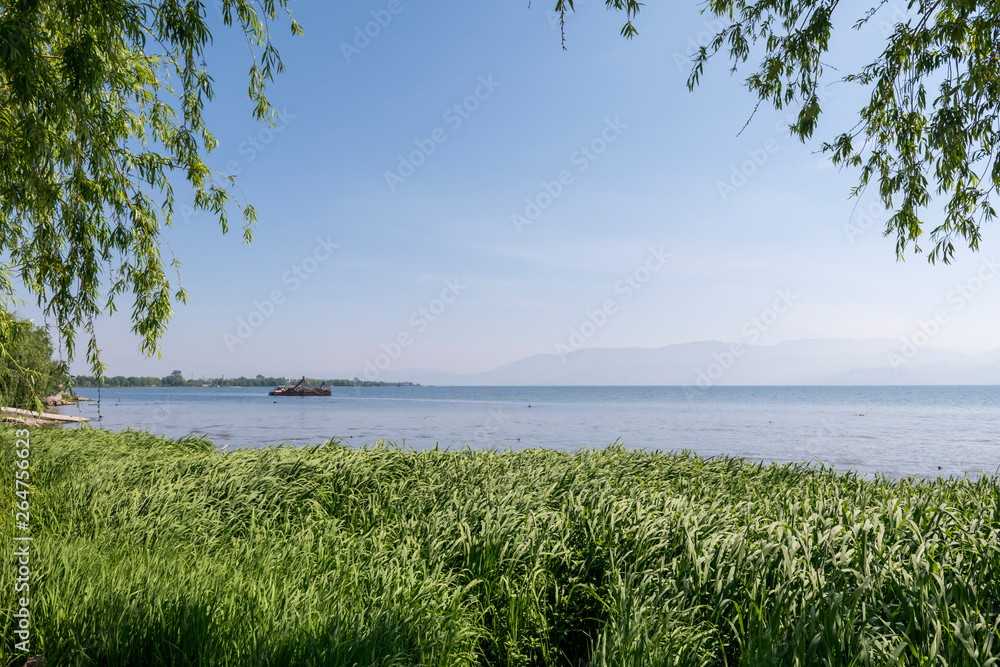 Natural scenery of Erhai Lake, Yunnan Province, China