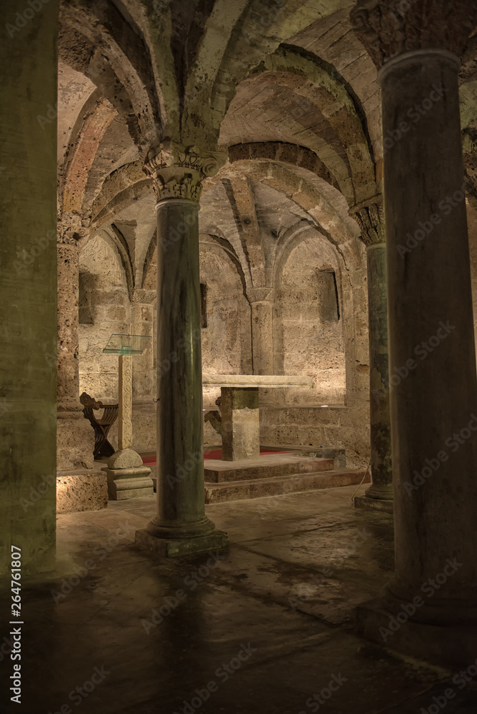 Sutri, Italy - St. Maria Assunta Crypt