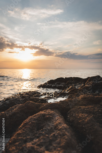 Sonnenuntergang am Meer