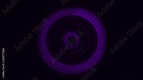 Purple circle hud