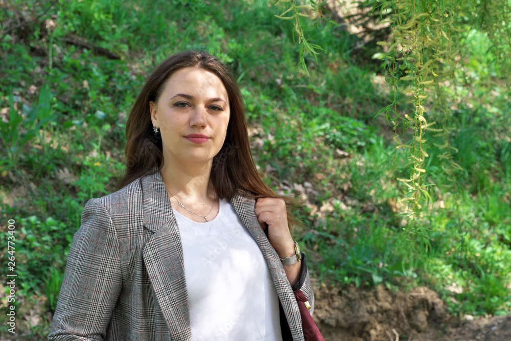 Portrait of a cute beautiful young woman Portrait of a cute beautiful young woman