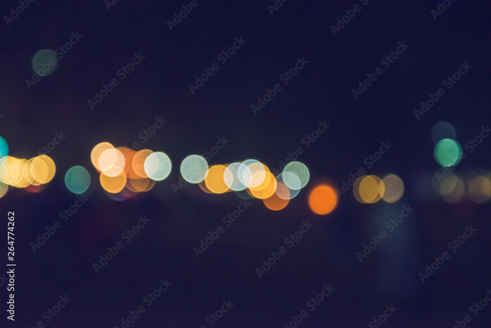 Fototapeta premium Artistic style - abstract background with bokeh defocused lights and shadow background for your design. background blurred bokeh. Lights Ceremonies.