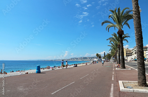 Promenade des Anglais, Nice, French Riviera © Jonathan Stutz