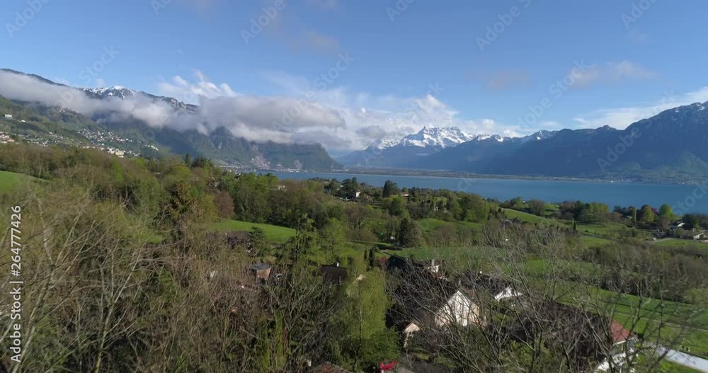 Flying view from St-Légier la Chiésaz (part 2) - Aerial 4K Flying view from St-Légier la Chiésaz (part 2) - Aerial 4K