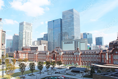 東京駅の風景