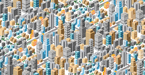 Seamless urban plan