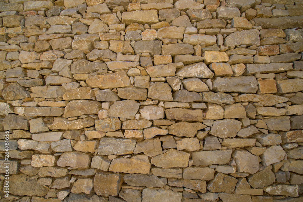 Background with a brick wall with brown tone Background with a brick wall with brown tone