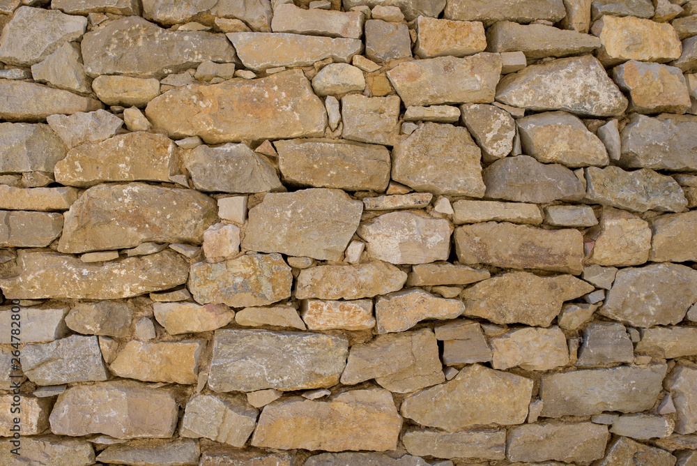Background with a brick wall with brown tone Background with a brick wall with brown tone