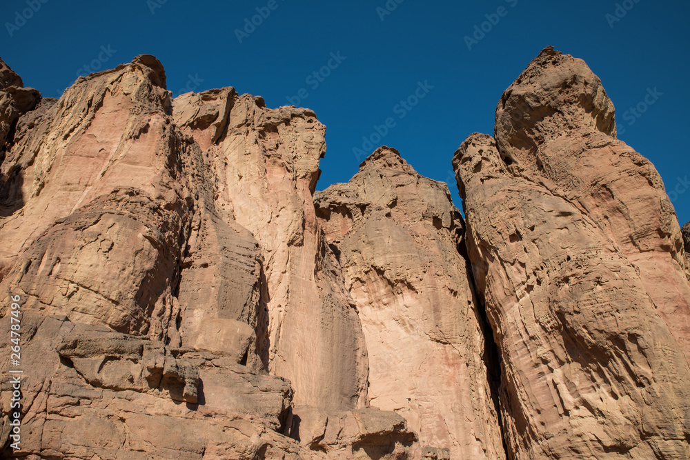 solomons pillars in timna national park solomons pillars in timna national park