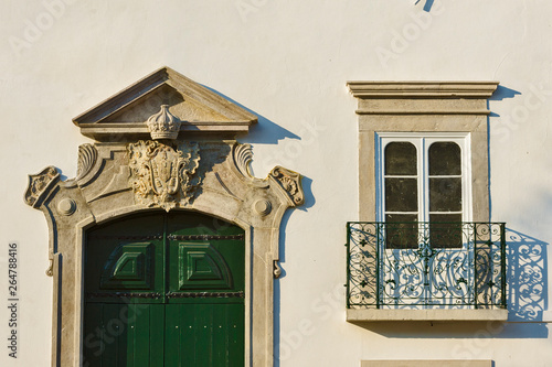 Houses In The Old Town Of Tavira, Algarve Portugal