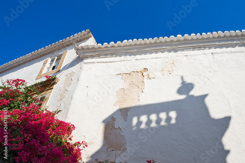 Houses In The Old Town Of Tavira, Algarve Portugal