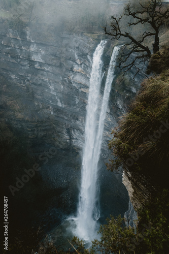 Gujuli waterfall in the Basque Country