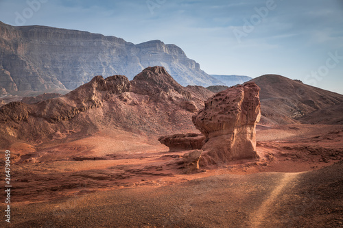 the valley view point in timna national park i