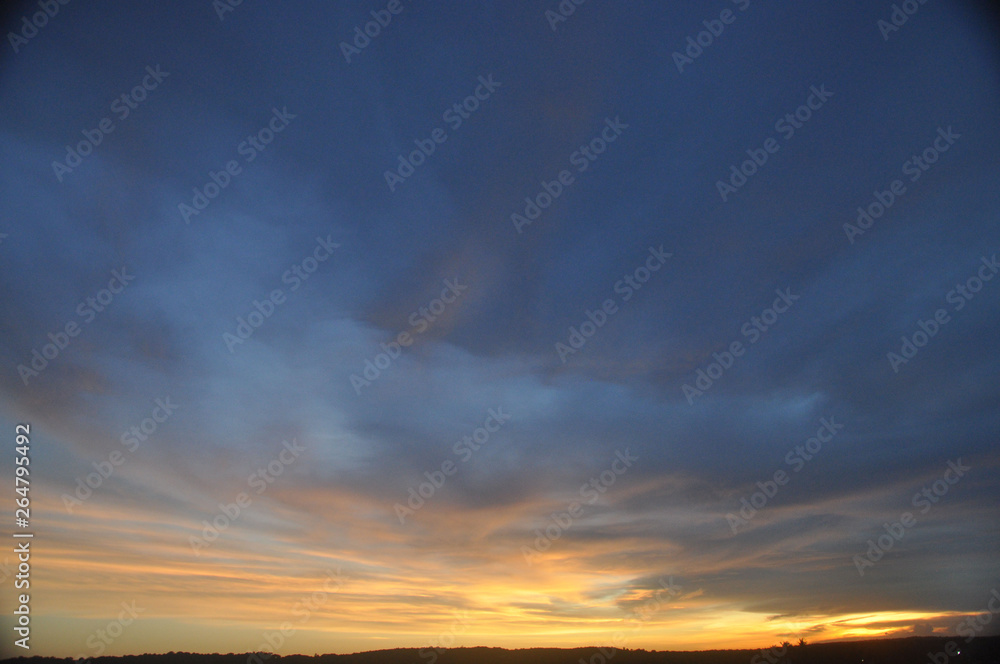 Fototapeta premium dança das nuvens