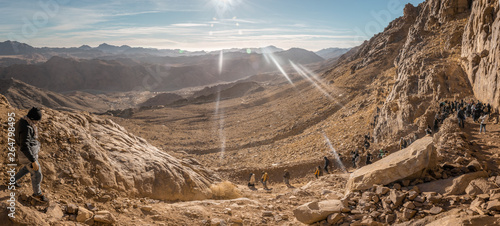 Sinai  desert and mountains 