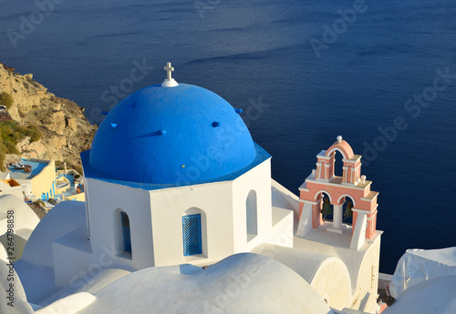 Greek Orthodox church on Santorini Island