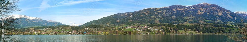 Panorama Millstätter See bei Seeboden / Kärnten / Österreich