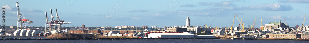 Panorama of Montevideo City, Uruguay