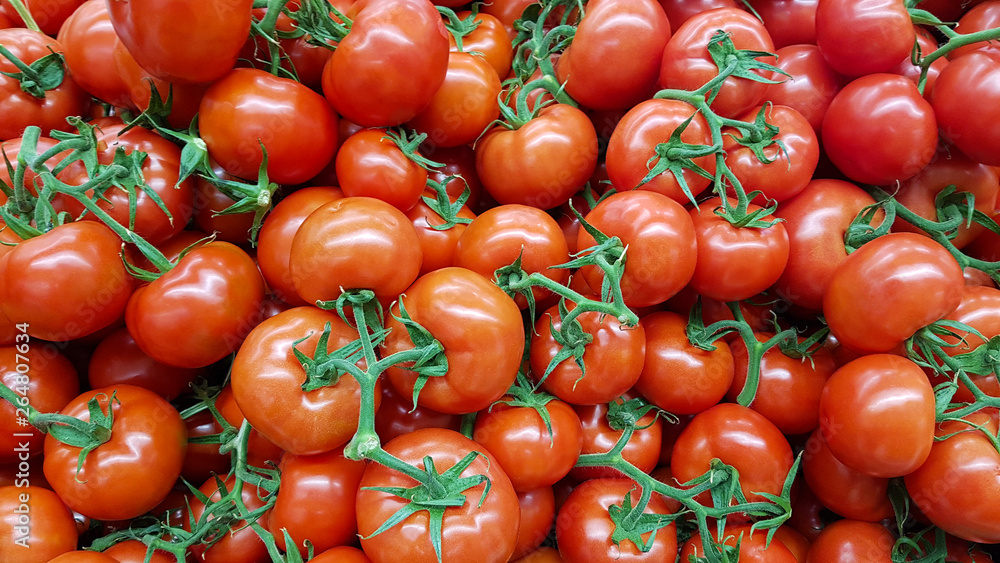 tomatoes on a market as background tomatoes on a market as background