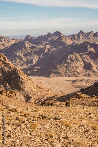 Sinai  desert and mountains 