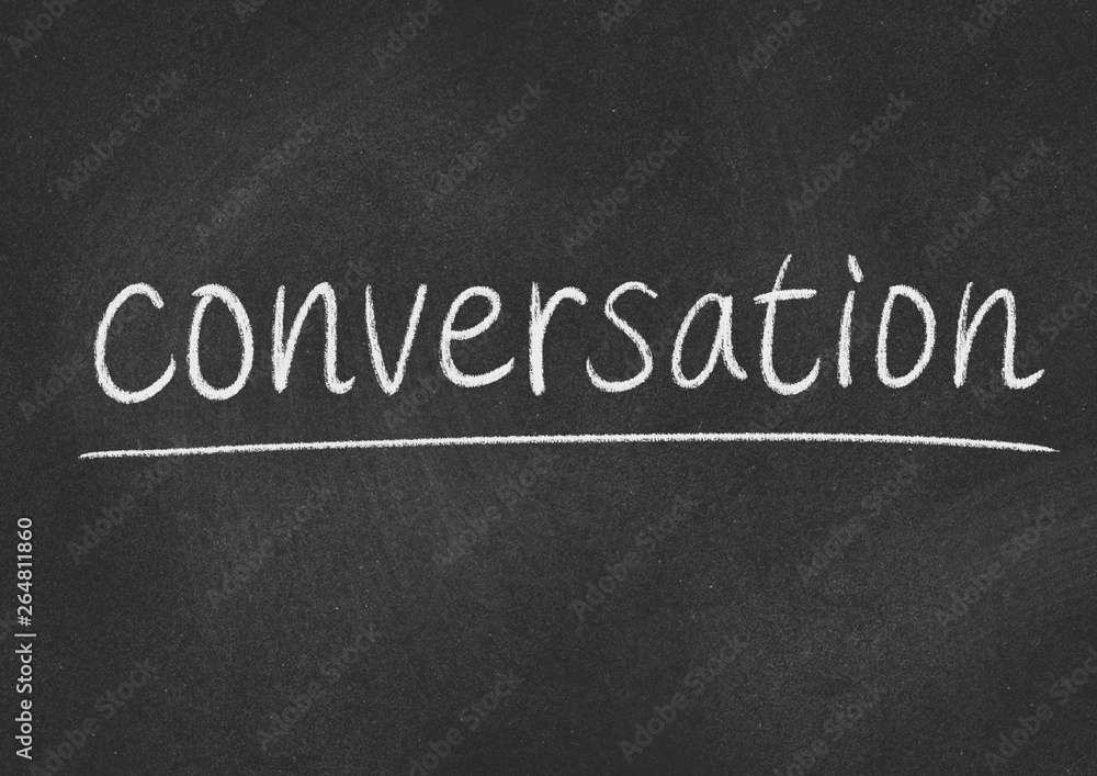 Obraz premium conversation