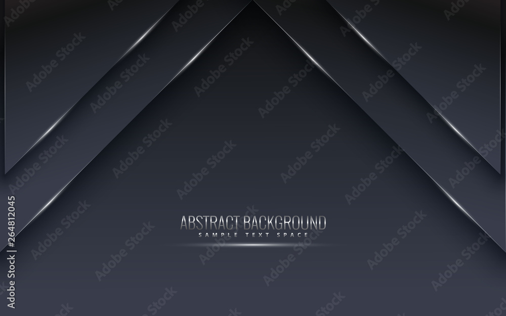 Black premium background with luxury dark. luxury silver platinum lines vector. Rich background for poster premium triangles design - Vector Black premium background with luxury dark. luxury silver platinum lines vector. Rich background for poster premium triangles design - Vector