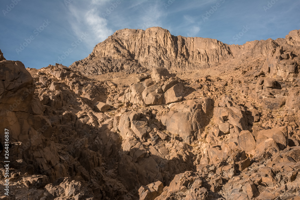 Sinai  desert and mountains 