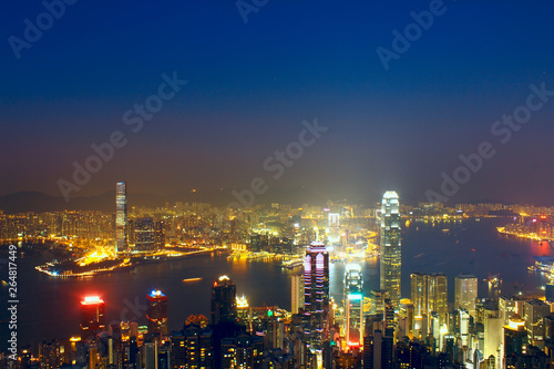 Canvas Print hongkong