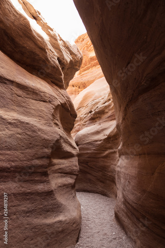 canyons between the rocks in red canyon