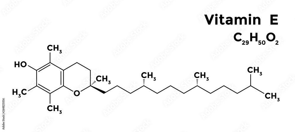 vitamin e structure