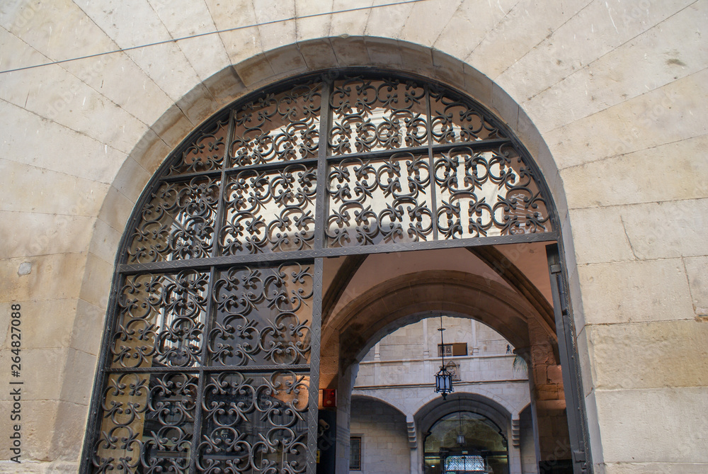 Obraz premium Lleida - ancient city in Catalonia, Spain