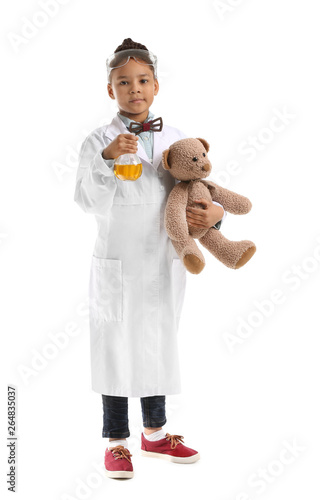 Little African-American sci...
