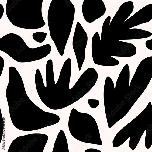 Abstract Floral Seamless Pattern