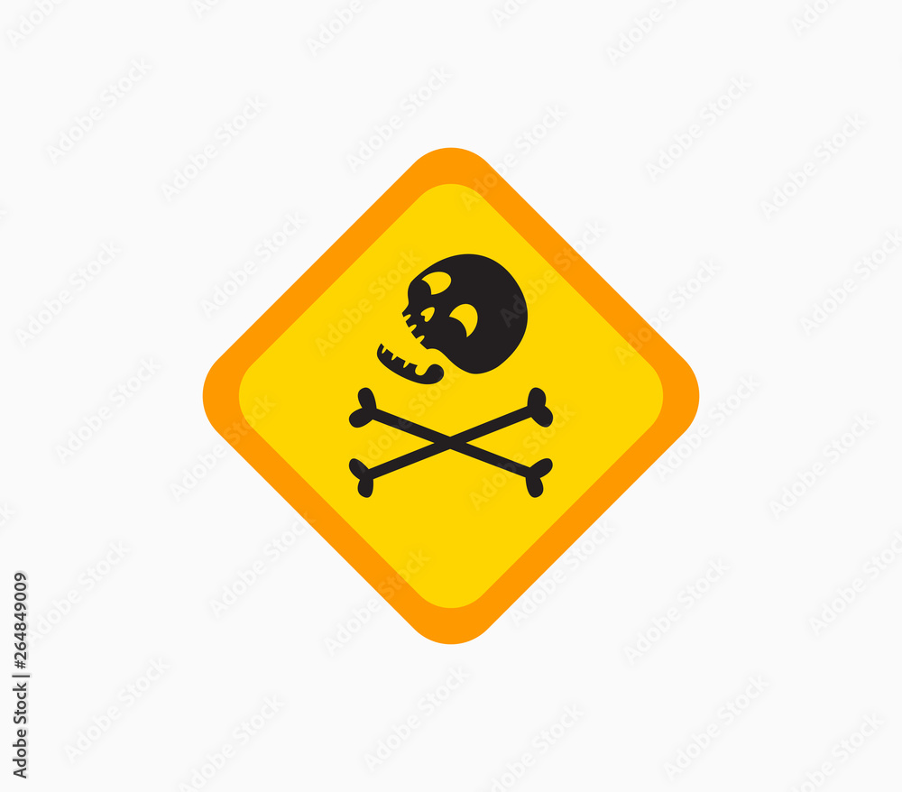 laughing skull sign. Isolated Vector laughing skull sign. Isolated Vector