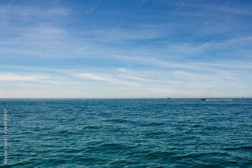 sea and blue sky