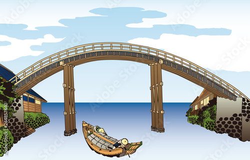 浮世絵　建物　その6