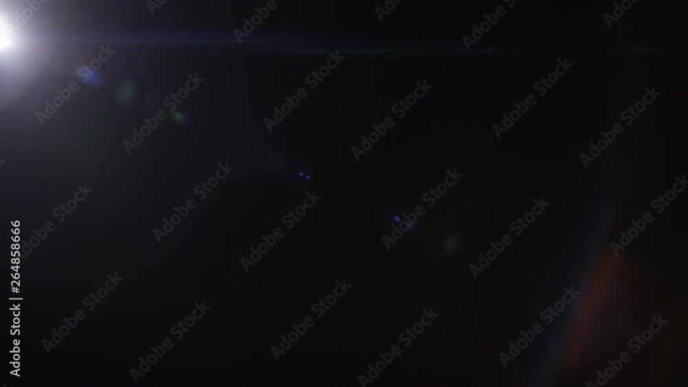 Real Lens Flare Form Spot Light And Anamorphic Effect Real Lens Flare Form Spot Light And Anamorphic Effect