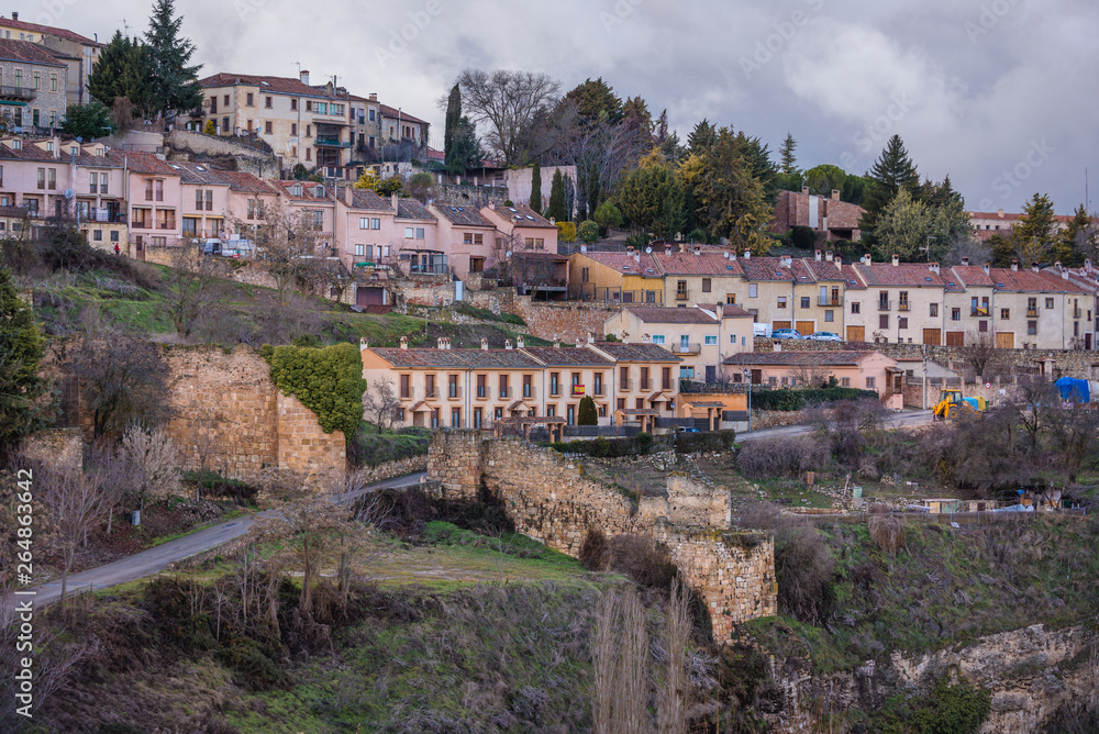 Sepulveda small historical town in Segovia region of Spain