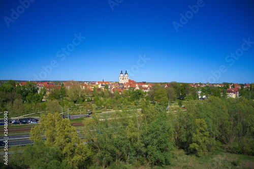 Wittenberg. Vogelperspektive. 