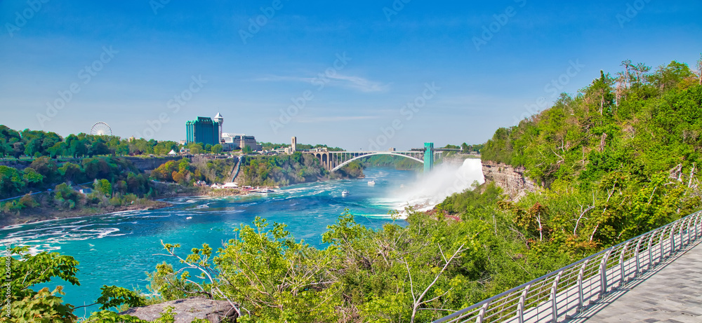 Scenic view of Niagara Falls, American Side, Buffalo