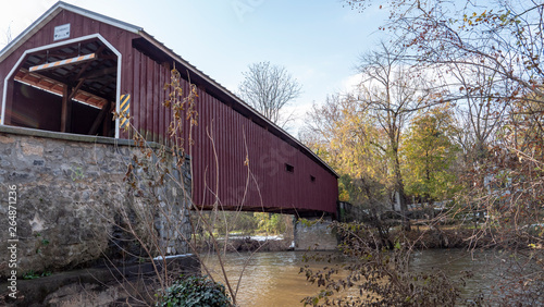 Amish Countryside Covered Bridge © Greg Kelton