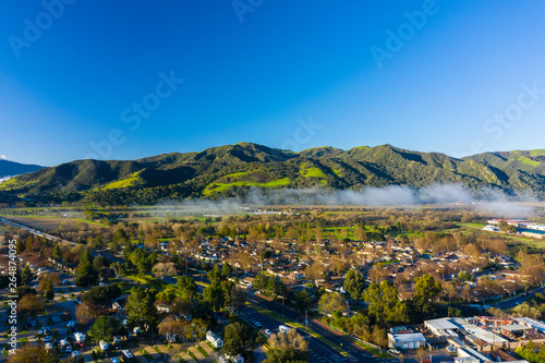 Aerial photo Santa Barbara CA photo