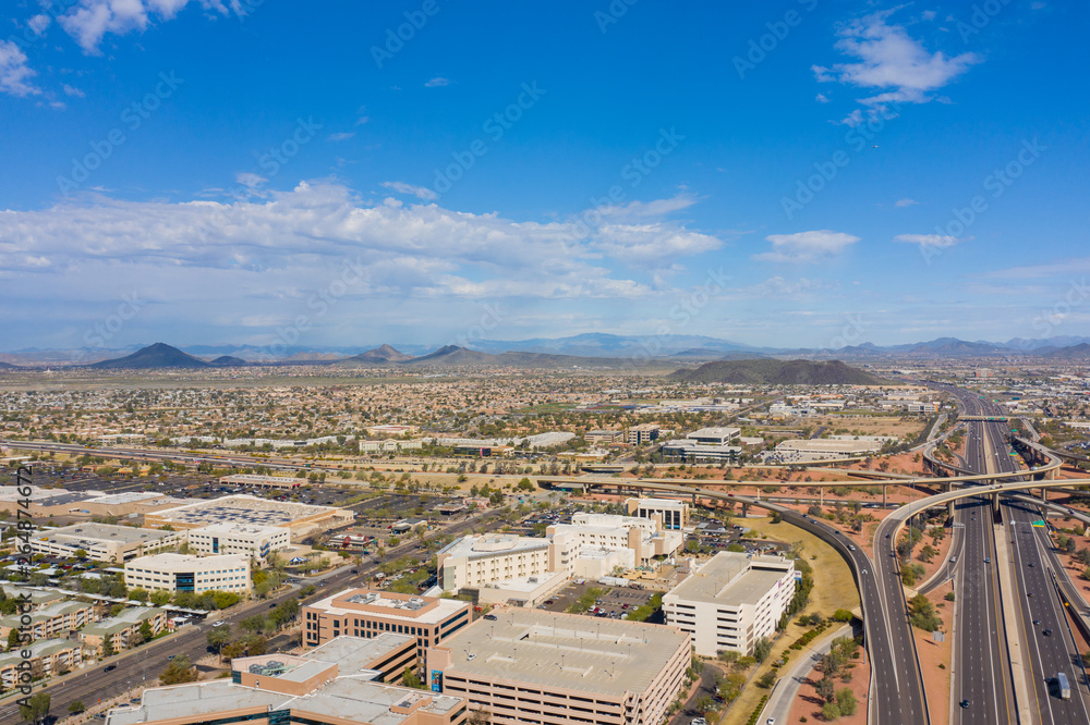 Aerial photo Phoenix Arizona